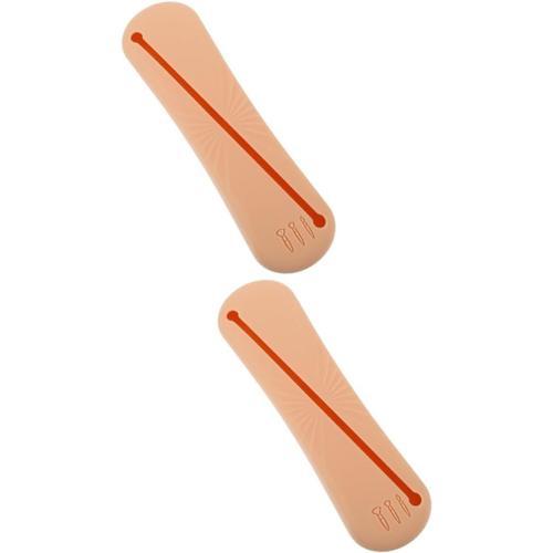 2 Pièces Étui en Silicone pour pinceaux de Maquillage pinceaux maqu... on Productcaster.