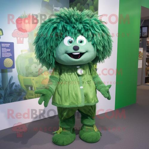 Personnage De Costume De Mascotte Redbrokoly Forest Green Alliance ... on Productcaster.