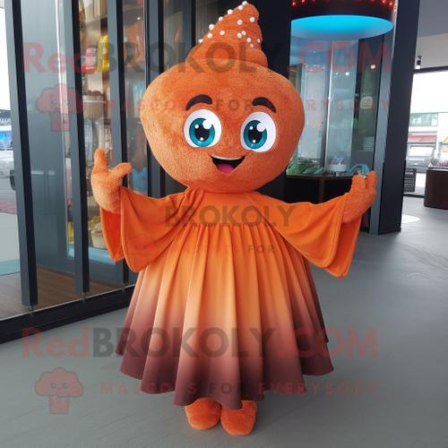 Personnage De Costume De Mascotte Redbrokoly Rust Cupcake Habillé D... on Productcaster.