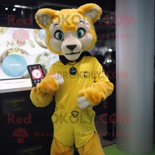 Personnage De Costume De Mascotte Redbrokoly De Lion De Montagne Ja... on Productcaster.