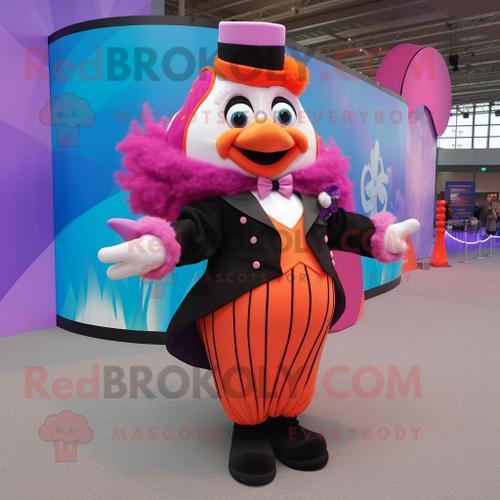 Personnage De Costume De Mascotte Redbrokoly De Poisson Clown Magen... on Productcaster.