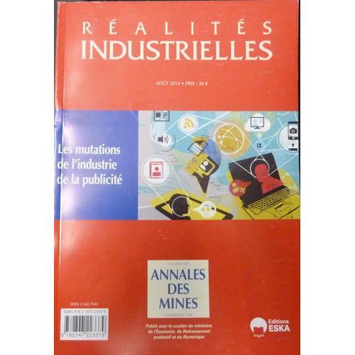 Annales Des Mines Réalités Industrielles Les Mutations De L'industr... on Productcaster.