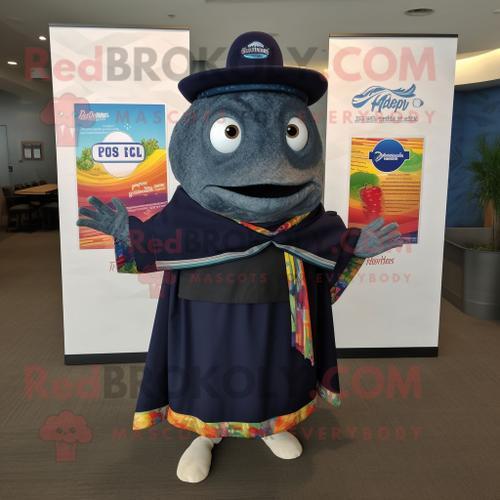 Personnage De Costume De Mascotte Redbrokoly De Tacos De Poisson Bl... on Productcaster.