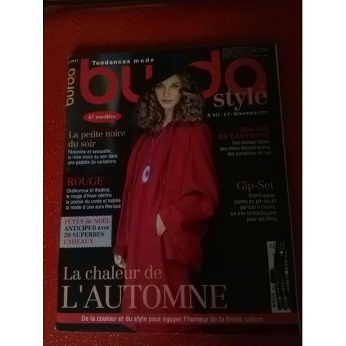 Magazine Burda Avec Patrons, La Chaleur De L'automne on Productcaster.