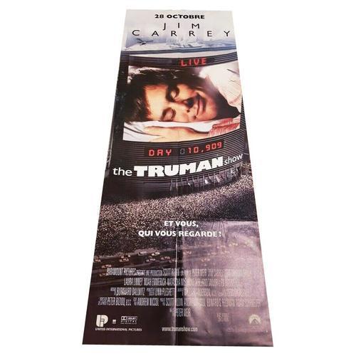 The Truman Show - Véritable Affiche De Cinéma Pliée - Format 60x160... on Productcaster.