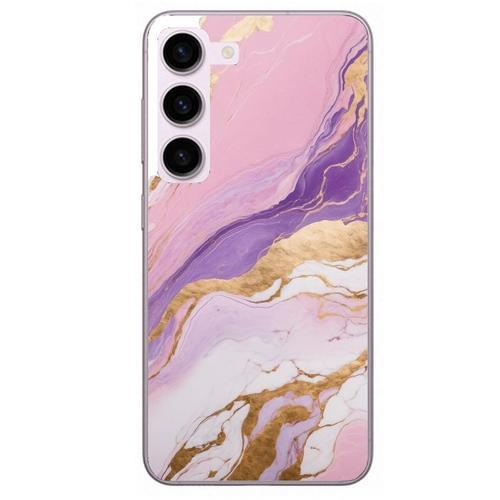 Coque Pour Galaxy A15 4g Et 5g Marbre Violet on Productcaster.