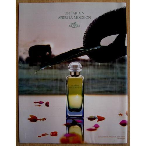 Publicité Papier - Parfum Un Jardin Après La Mousson D' Hermès De 2... on Productcaster.