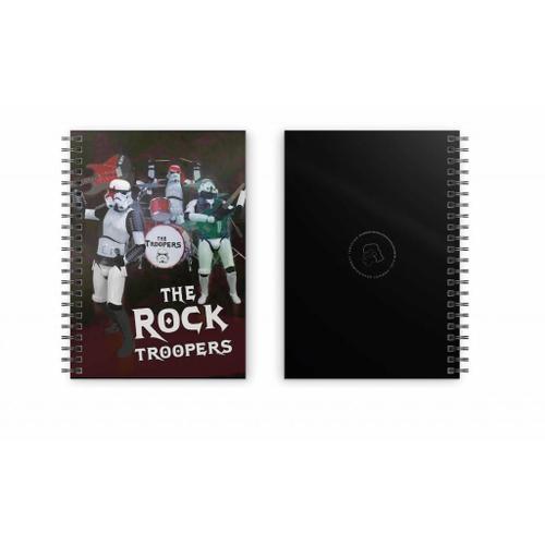 Star Wars - Rock Troopers - Cahier Spirale A5 on Productcaster.