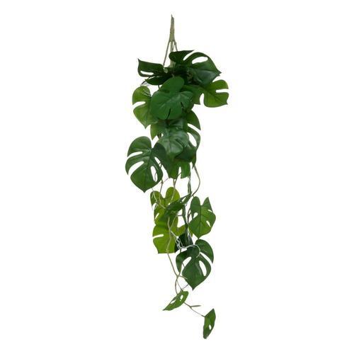 PLANTE TOMBANTE MONSTERA ARTIFICIEL 85CM VERT on Productcaster.