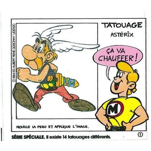 Image Vignette Bubble Gum Chewing Gum Malabar Tatouage Astérix Obél... on Productcaster.