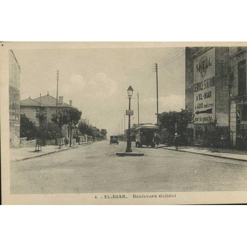 Carte Postale D' El Biar (Algérie) Boulevard Galliéni on Productcaster.