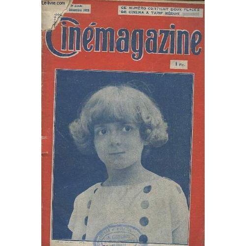 Cinémagazine- N°52 -28 Décembre 1923- Sommaire: Passer Du Grave Au ... on Productcaster.