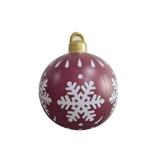 Boule de Noël Gonflable de 60cm, Jouet Amusant, pour la Maison, Cad... on Productcaster.