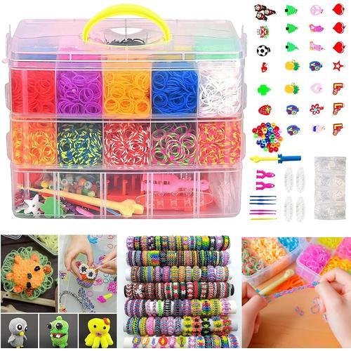 15000pcs Kit Bandes Métier À Tisser Pour Enfants, Caoutchouc, Ensem... on Productcaster.