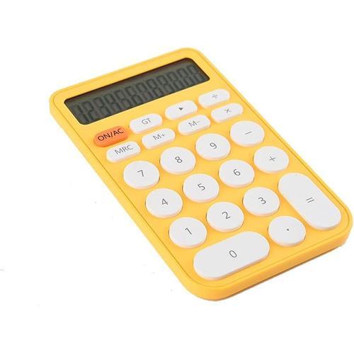 Yellow Yellow Multifonction Mini Calculatrice Portable, Calculatric... on Productcaster.