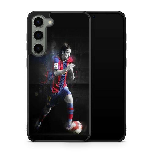 Coque Pour Samsung Galaxy A35 Lionel Messi Leo Ronaldo Barcelone Ba... on Productcaster.