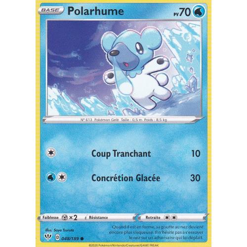 Carte Pokemon - Polarhume - 48/189 - Épée Et Bouclier 3 Ténèbres Em... on Productcaster.