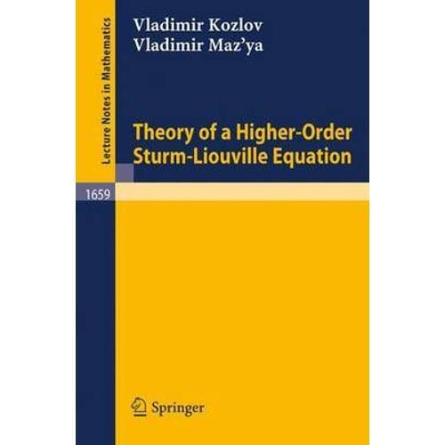 Theory Of A Higher-Order Sturm-Liouville Equation on Productcaster.