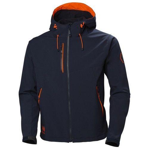 Veste Softshell Chelsea Evolution - bleu/orange - taille S HELLY HA... on Productcaster.