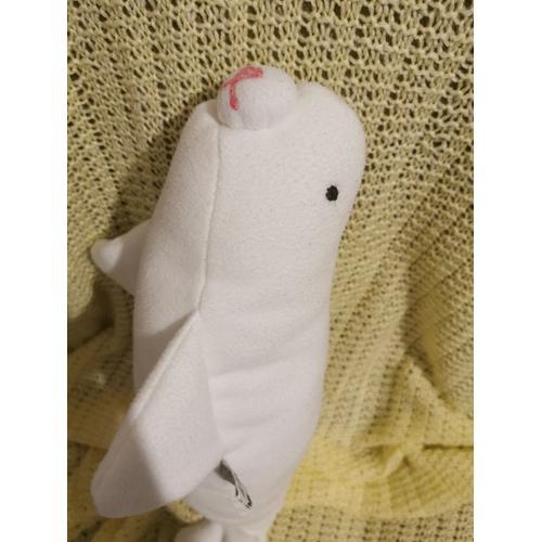 Peluche Doudou Beluga Baleine Blanche Les Costumes De Veronique on Productcaster.