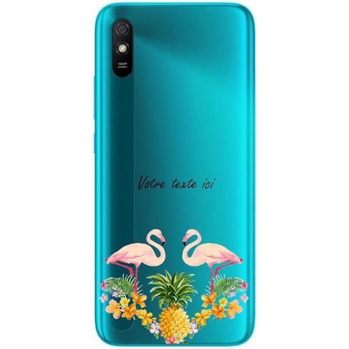 Coque Redmi 9a Flamant Ananas Personnalisee on Productcaster.