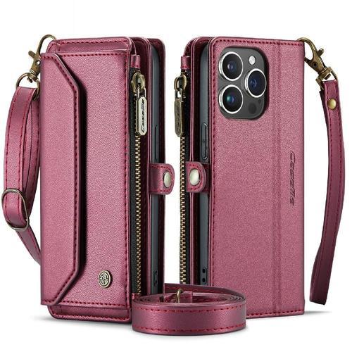 Crossbody Étui Pour Iphone 14 Pro Max Portefeuille Étui Pour Femmes... on Productcaster.