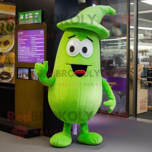 Personnage De Costume De Mascotte Redbrokoly D'aubergine Vert Citro... on Productcaster.