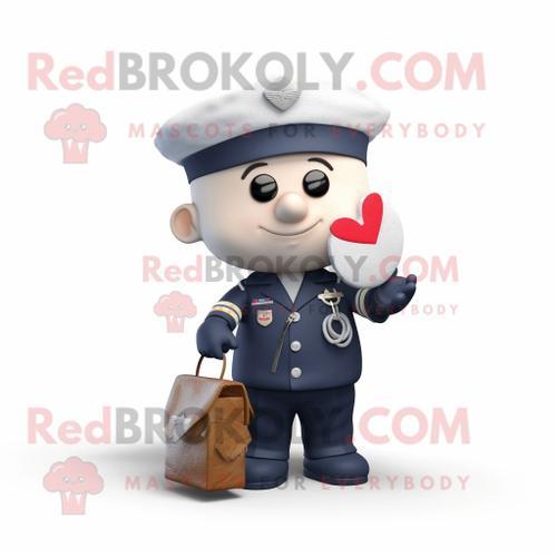 Personnage De Costume De Mascotte Redbrokoly Navy Arrow Of Love Hab... on Productcaster.