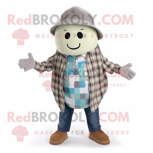 Personnage De Costume De Mascotte Redbrokoly De Melon Gris Habillé ... on Productcaster.