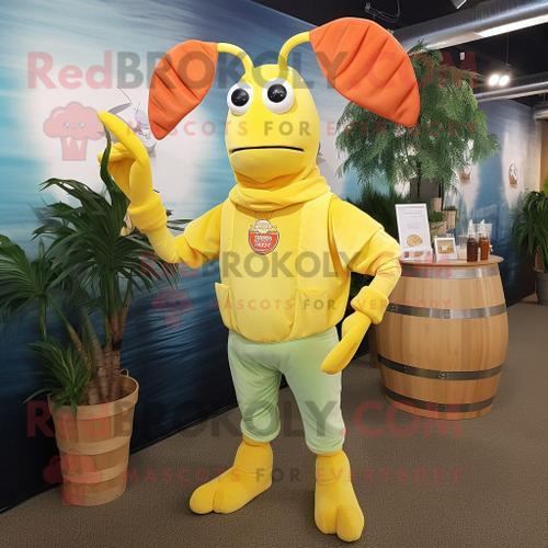 Personnage De Costume De Mascotte Redbrokoly De Biscuit De Homard J... on Productcaster.