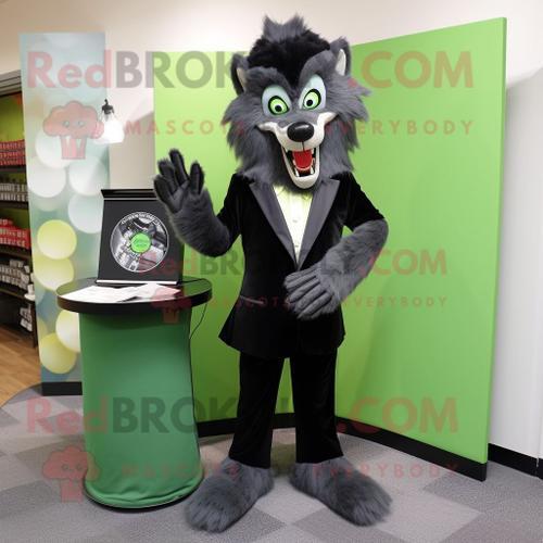 Personnage De Costume De Mascotte Redbrokoly De Loup-Garou D'olive ... on Productcaster.