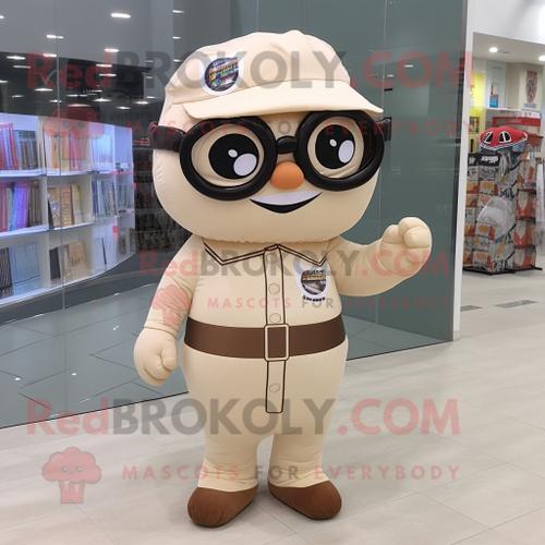 Costume Mascotte Redbrokoly Alliance Beige Personnage Habillé D'une... on Productcaster.