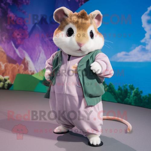 Personnage De Costume De Mascotte Redbrokoly De Hamster Habillé D'u... on Productcaster.