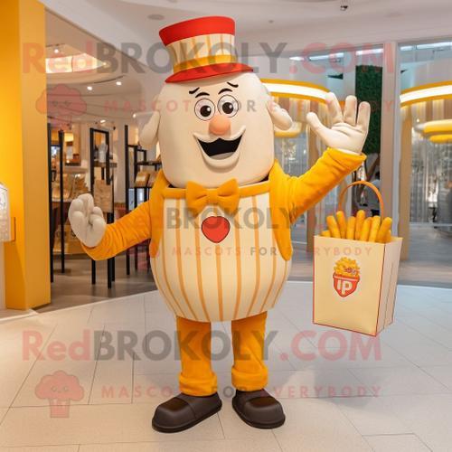 Personnage De Costume De Mascotte Redbrokoly De Frites Crème Habill... on Productcaster.