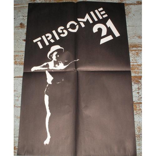 Trisomie 21 - T21 - Tour 1988 - Folded/P¬Li¿ - 40x60cm - Affiche / ... on Productcaster.