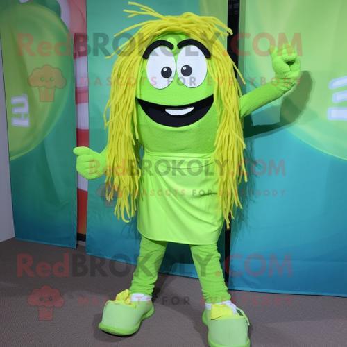 Personnage De Costume De Mascotte Redbrokoly De Spaghetti Vert Citr... on Productcaster.