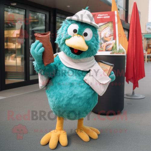 Personnage De Costume De Mascotte Redbrokoly De Poulet Au Parmesan ... on Productcaster.