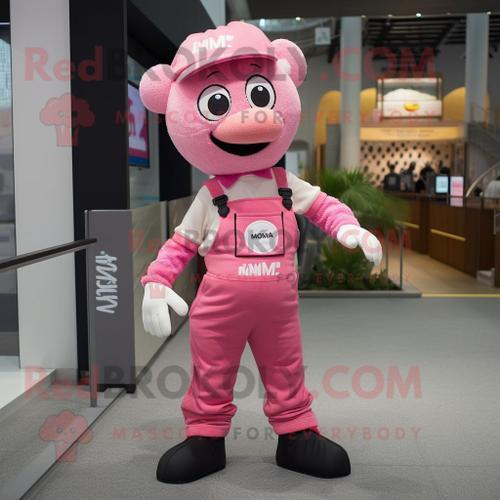 Personnage De Costume De Mascotte Redbrokoly Pink Momentum Habillé ... on Productcaster.