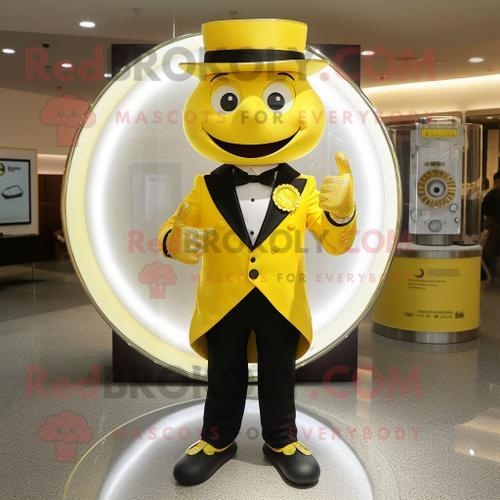 Personnage De Costume De Mascotte Redbrokoly Lemon Yellow Ring Mast... on Productcaster.