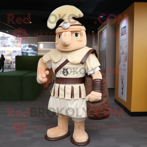 Personnage De Costume De Mascotte Redbrokoly De Soldat Romain Crème... on Productcaster.