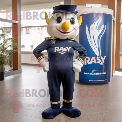 Personnage De Costume De Mascotte Redbrokoly Rayon Bleu Marine Habi... on Productcaster.