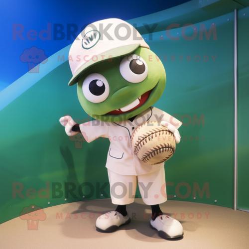 Personnage De Costume De Mascotte Redbrokoly Olive Baseball Ball Ha... on Productcaster.