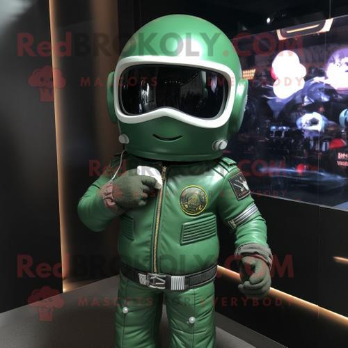 Personnage De Costume De Mascotte Redbrokoly D'astronaute Vert Forê... on Productcaster.