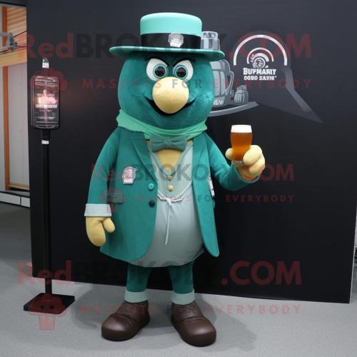 Personnage De Costume De Mascotte Redbrokoly De Bière Verte Sarcell... on Productcaster.