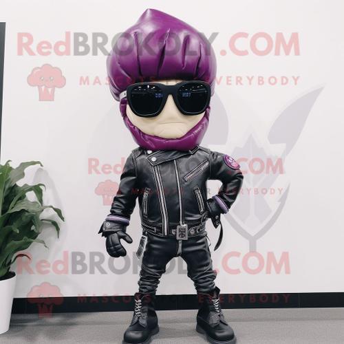 Personnage De Costume De Mascotte Redbrokoly De Betterave Violette ... on Productcaster.