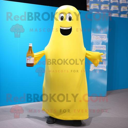 Personnage De Costume De Mascotte Redbrokoly Bouteille Cyan De Mout... on Productcaster.