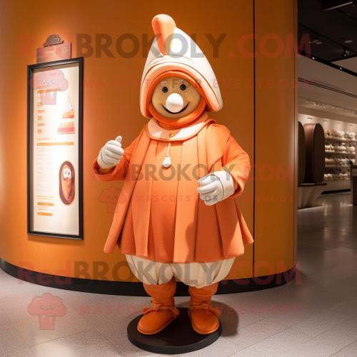 Personnage De Costume De Mascotte Redbrokoly Peach Swiss Guard Habi... on Productcaster.