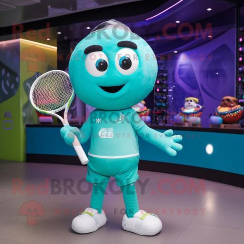 Personnage De Costume De Mascotte Redbrokoly De Raquette De Tennis ... on Productcaster.