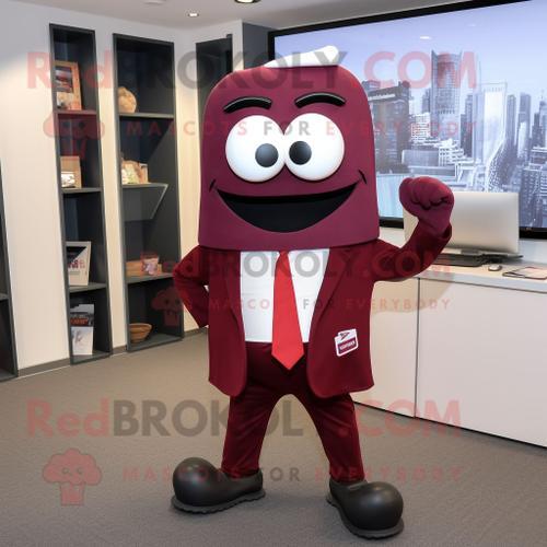 Personnage De Costume De Mascotte Redbrokoly Moussaka Marron Vêtu D... on Productcaster.