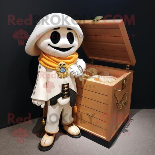 Personnage De Costume De Mascotte Redbrokoly De Coffre Au Trésor Cr... on Productcaster.